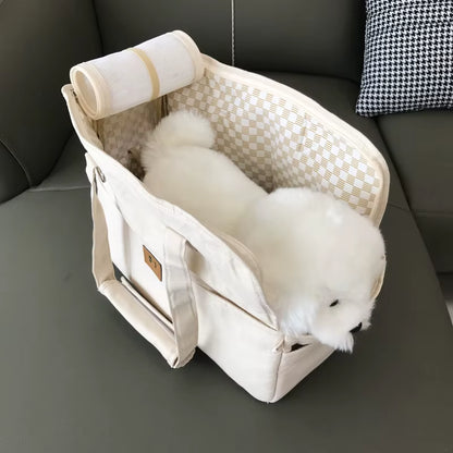 portátil bolso hombro mascota perro