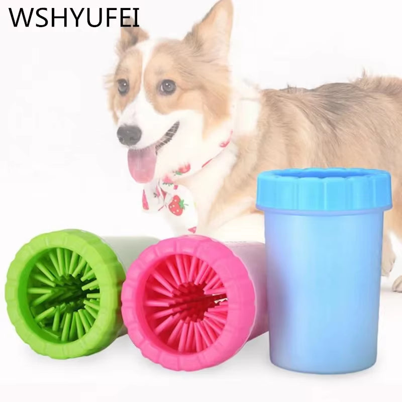  Pet paw cleaner cup size comparison small medium large