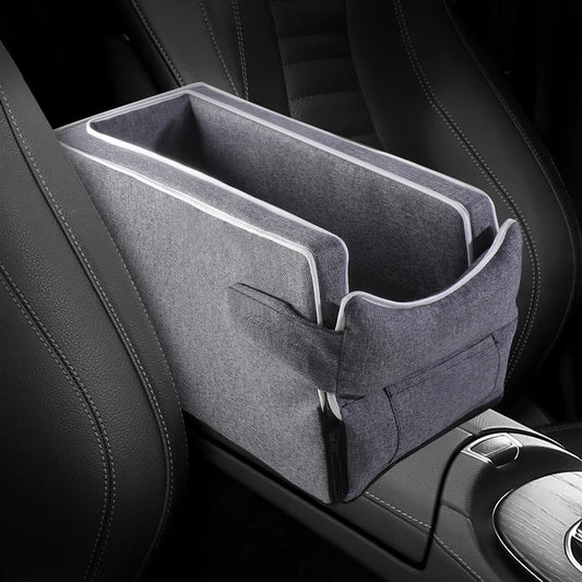 Car Center Console Pet Bed Mat Fiber Pet Safety Seat Essential for Cat & Do Travel Small Pet Car Carriernon-Slip Pet Car S