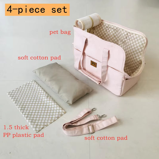 portátil bolso hombro mascota perro