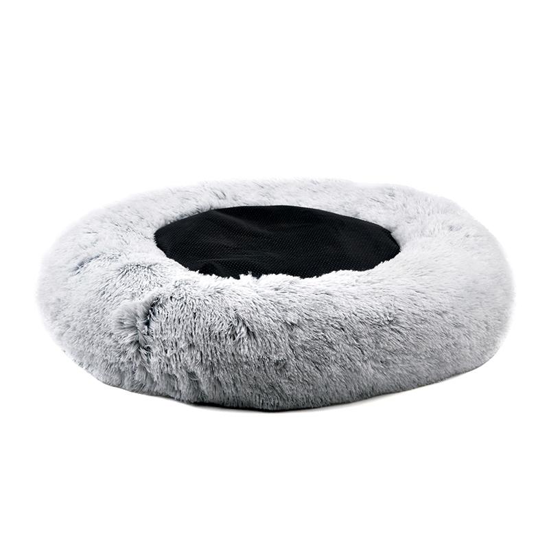 Orthopedic Pet Bed in Snowflake White for dogs and cats