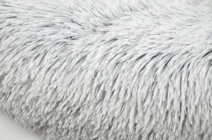 Orthopedic Pet Bed – Mr. Peanut's 28" OrthoPlush® White Bed