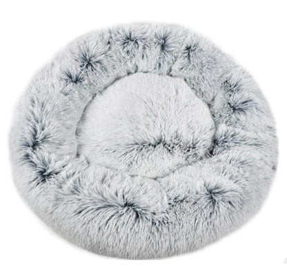 Orthopedic Pet Bed in Snowflake White for dogs and cats