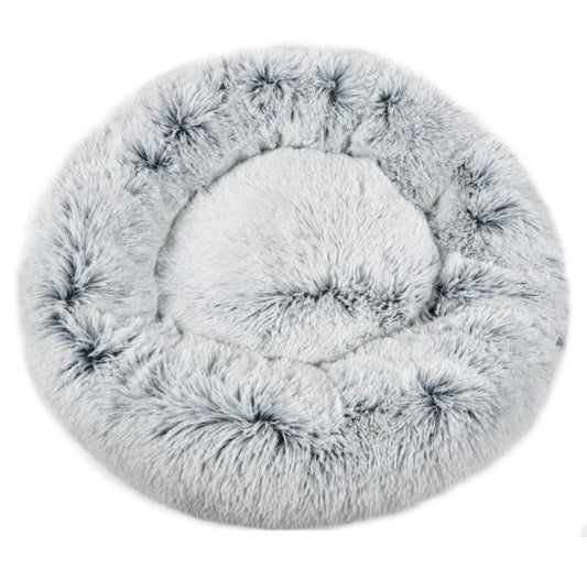 Orthopedic Pet Bed in Snowflake White for dogs and cats