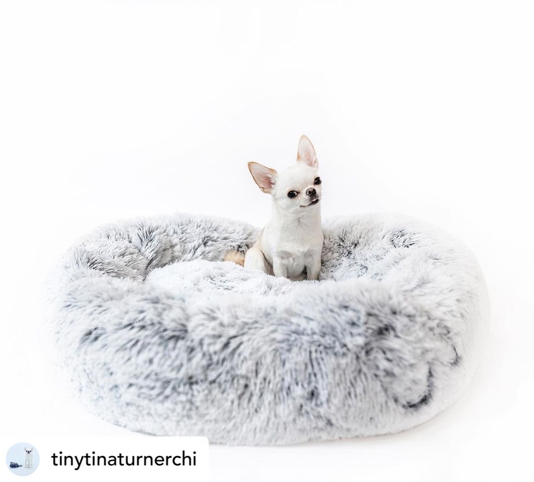 Orthopedic Pet Bed with non-slip base and plush interior