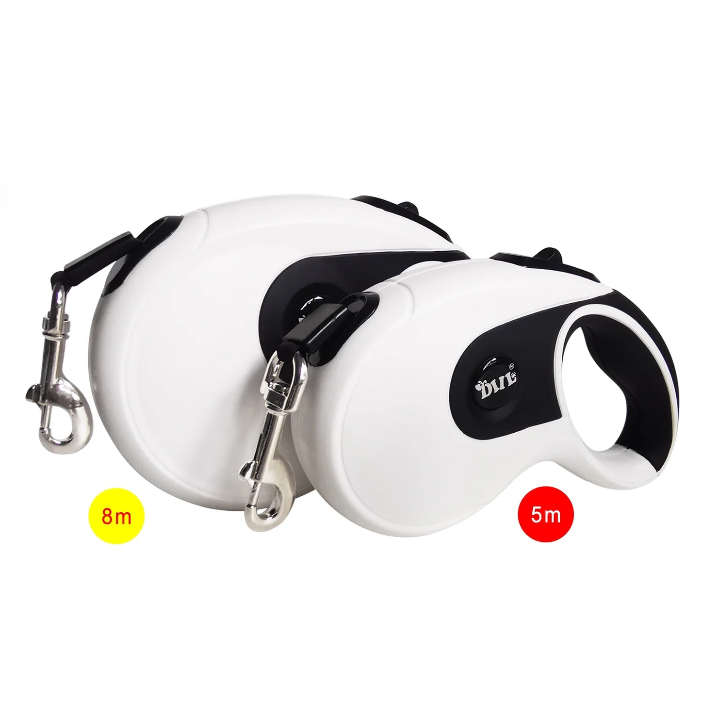 Retractable Dog Leash with Poop Bag Holder Dispenser & Bags 16Ft for Heavy Duty Dogs