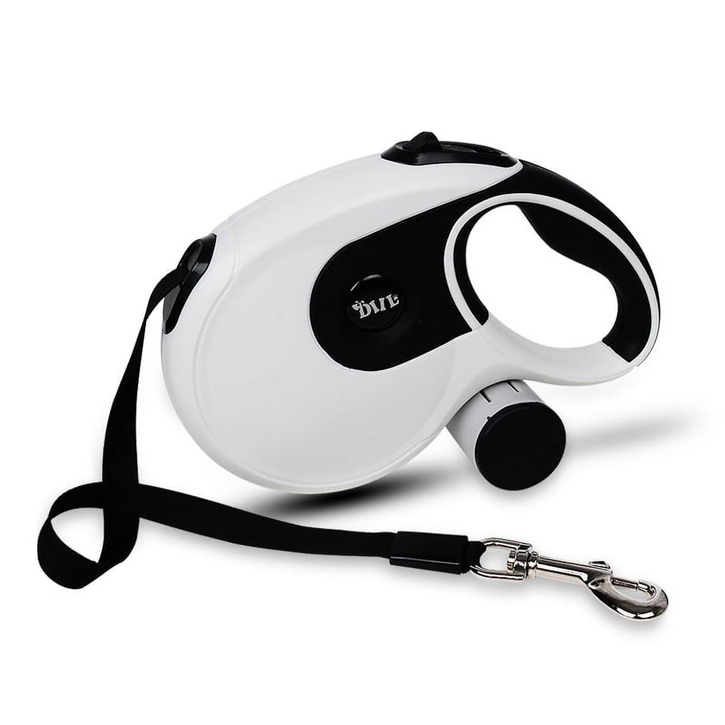 Retractable Dog Leash with Poop Bag Holder Dispenser & Bags 16Ft for Heavy Duty Dogs