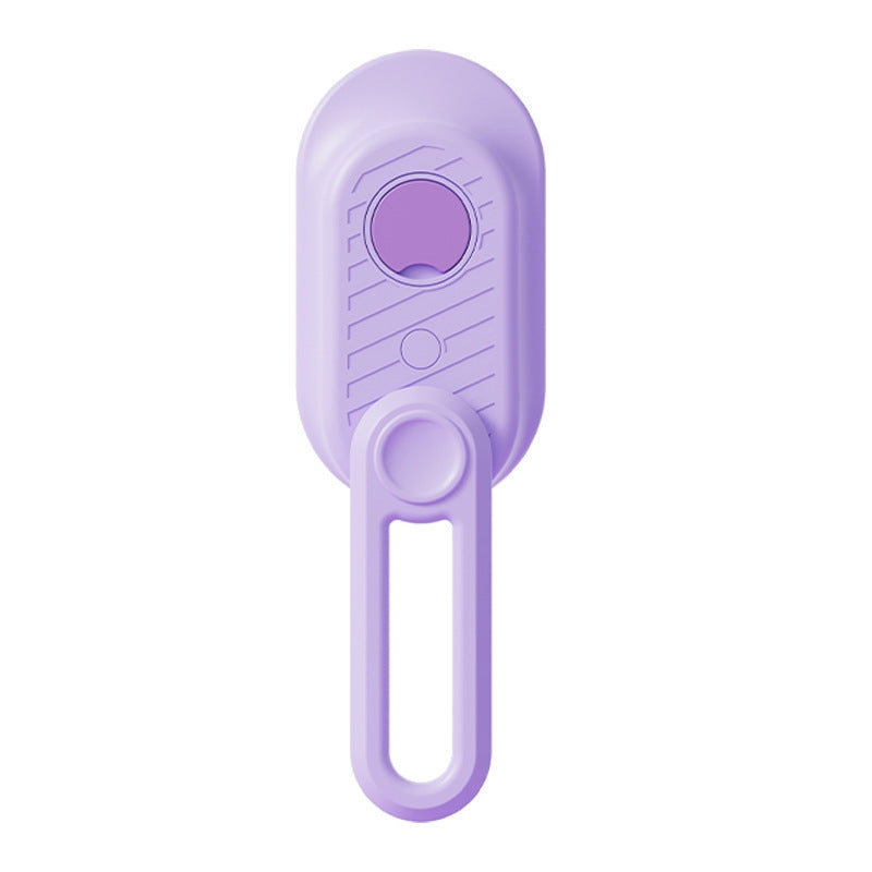 Electric steam pet brush with built-in water reservoir