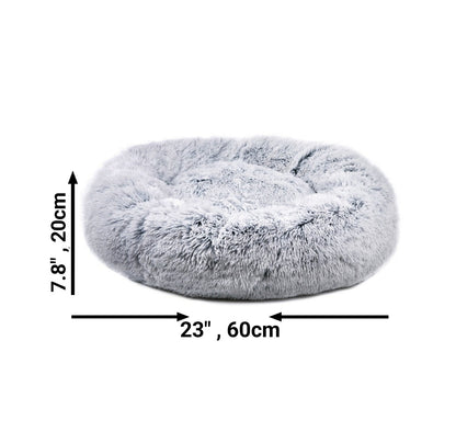 Orthopedic Pet Bed with non-slip base and plush interior
